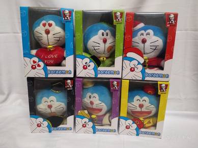 KFC Doraemon plushies 