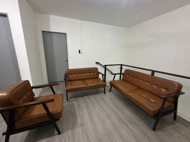 FAUX LEATHER SET SOFA 3+2+1 seat