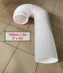 Portable Aircond Hose 150mm x 3m ( 6" ) /hose