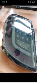 Lampu belakang kereta axia 2014..vers black