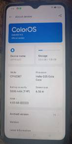 Oppo A57 ram 4gb+4gb rom 128gb  