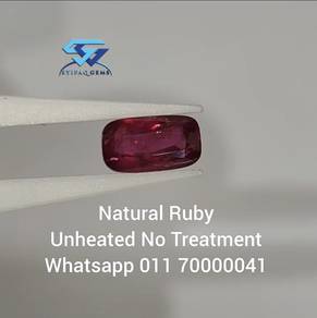 Natural Ruby UnHeated