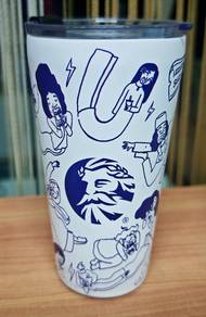 ZUS X Izzati Suza Tumbler Bright White 470ml/16oz