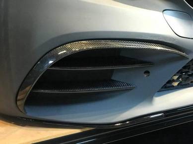 Mercedes W205 C43 AMG Line FL Front Canard Set CF