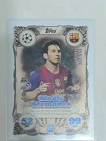 Messi Topps card (with sleeve)