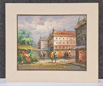 PROMO Framed Oil Painting Golden Hour