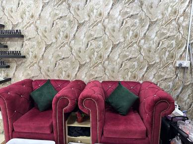 Valvet sofa