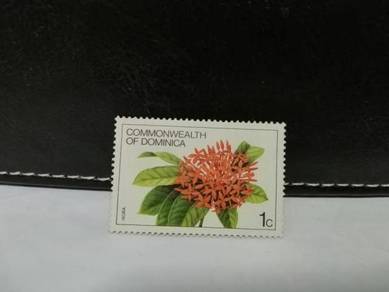 1981 Dominica Stamp Ixora Flower