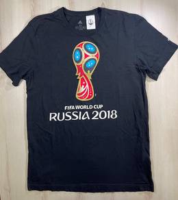 Adidas 2018 FIFA World Cup Black Tee #BW1 Used