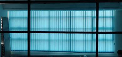 LANGSIR PEJABAT l office curtain l vertical blind.