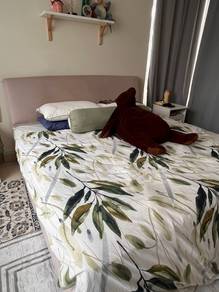 King Size Bed Frame and Mattress