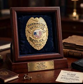 Farmington Detective Police Badge 4152 -THE SHIELD