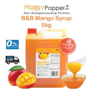 B&B Concentrated Fruit Syrup Mango 5kg