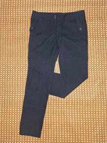 Women Office Dark Blue Pants