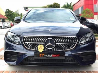 Mercedes W213 C238 PFL AMG Front Canard Kit Set CF