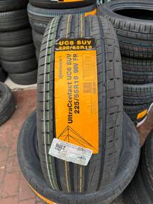 tayar baru continental uc6 suv 225/55/19 tahun 25