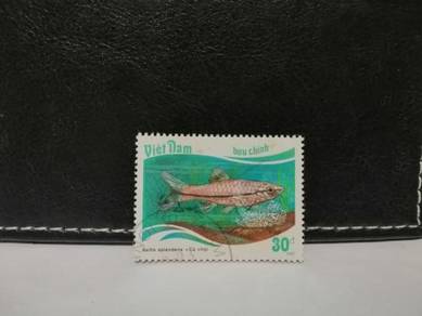 1987 Vietnam Stamp Tropical Fish