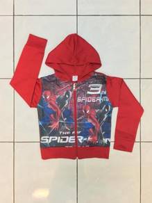 Spiderman Red Jacket with Hood ~ FREE SHIPPING