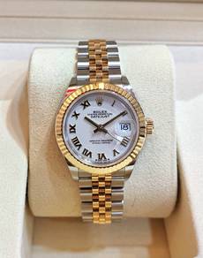 Pre-Owned Rolex 279173 Datejust White Roman Dial