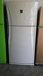 Sharp Refrigerator Freezer Fridge Peti Ais Recond