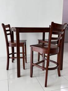 Dark Wood Dining Table