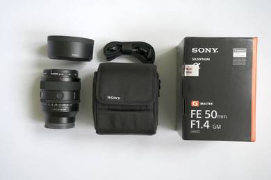 (USED) Sony GM FE 50mm F1.4 Lens with UV filter