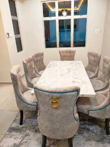 Meja makan Chesterfield butterfly 