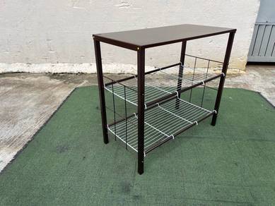 3VKR02 NEW * Meja Dapur Rak Besi 3V  Stove Table