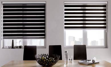 Curtain Blinds ,, Zebra Timber # Blinds Vertical