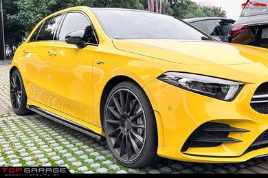 W177 W118 Side Diffuser Lip Bodykit A45 CLA45