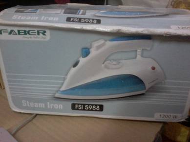 Faber Steam Iron 1200 W for Sale (New)