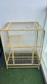 Cat Cage with Wheels