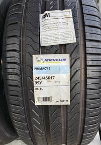 245 45 17 MICHELIN PRIMACY 5 Tayar Tyre New 2026