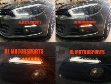 Scirocco led head tail lamp light mirror bodykit