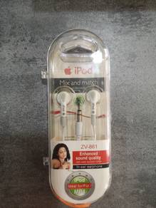 iPod ZV-861 In-ear earphone (New)