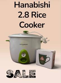 Hanabishi 2.8L Rice Cooker
