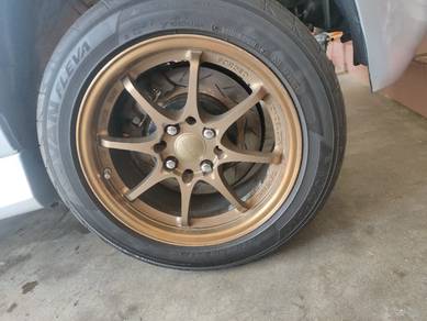 wish brake belakng pnp myvi