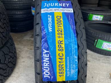Tayar Baru 185R14C journey 8PR 2025 new tyres van