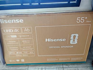All Brand New Hisense 55 inch UHD Tv (Kulai area)