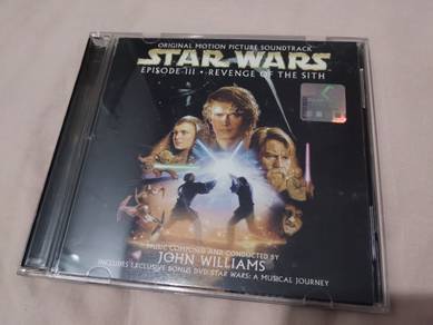 CD Star Wars Revenge Of The Sith Soundtrack
