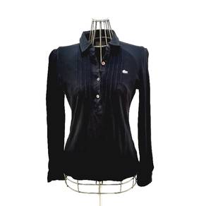 Lacoste Black Long Sleeve Top