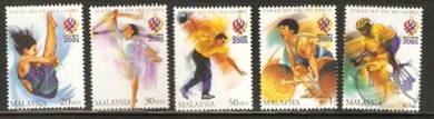 Mint Stamp Sea Games Malaysia 2001