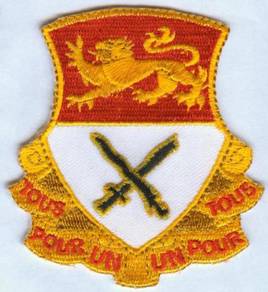 15th Cavalry Regiment Distinctive Unit Army Patch