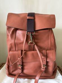 Authentic Brown Leather High Quality bag pack