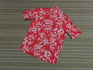 Uniqlo hawaii 100 rayon  M