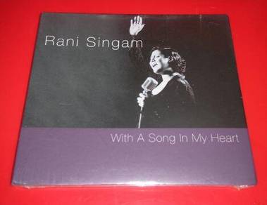 RANI SINGAM - WITH A SONG IN MY HEART Cd