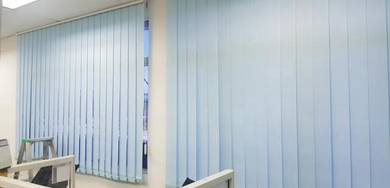 CURTAIN VERTICAL BLIND l langsir pejabat