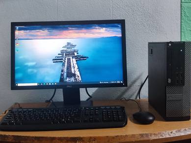 PC Office Dell i5 4th Gen FULL SET
