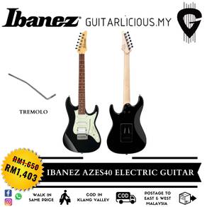 Ibanez AZES40 Electric Guitar - Black (AZES40-BKN)