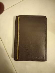 Vintage Coach Passport Holder 